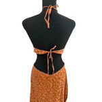 RUMER Kenya ring maxi dress NWT Orange Photo 5