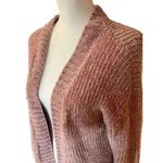 P O L FUZZY SOFT VELVET ELBOWS CARDIGAN SIZE MEDIUM Photo 3
