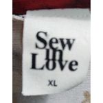 Sew In Love Women's XL Floral Print 3/4 Sleeve Babydoll Tunic Top Red Photo 2