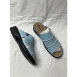 Propet Gertie Blue Leather Cut Photo 2