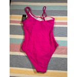 Blooming Jelly NWT Hot Pink Mesh Panel One Piece Swimsuit – Size Small Photo 1