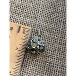 Pyrite Gemstone Pendant With Silver Loop Gold Photo 1