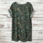 Caution To The Wind Womens Crew Neck Short Sleeve Camo Dress Green Size Medium Photo 5