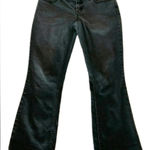 Free People We The Free W26 High Rise Black Flare Retro Boho Grunge Photo 0