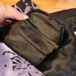 Alex Evenings Floral Blazer Jacket Black Purple Sheer 3/4 Sleeve Size Vintage S Photo 6