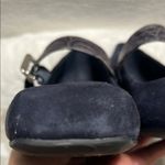 Franco Sarto Black/Navy Blue Block Heel Mary Janes Size 8 Photo 2