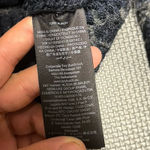 Tory Burch  Tweed Trim Cardigan Sweater Coat Blue Red‎ Gold Womens size small Photo 6