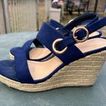 LC Lauren Conrad Lauren Conrad Blue Wedges Photo 4