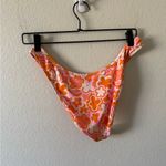 Blackbough  Swim The Summer I Turned Pretty Bikini Bottom Floral Orange XXL Vacay Photo 5