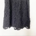 AQUA  Sleeveless Black Lace Romper Size Medium Photo 3