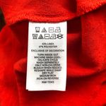 Cynthia Rowley  Womens Top Medium Linen Blend Ruffled Coastal Tomato Girl Beachy Photo 8