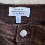 & Other Stories & Other Stories Corduroy High Waist Flare Pants in Dark Brown Photo 6