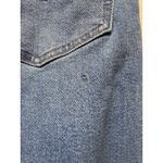 American Eagle  Curvy Super High Rise Baggy Straight Jeans Womens 10 Long Denim Photo 2