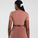 Gymshark | DNU WHITNEY SHORT SLEEVE CROP TOP - CANYON RED - S Photo 1