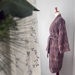 Missoni  cotton-terry bathrobe in brown multicolour chevron pattern medium Photo 1