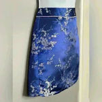 Forever 21  Blue Oriental Mini Skirt (514) Photo 2