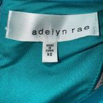 Adelyn Rae Turquoisel Green Bodycon Mini Dress Sleeveless Choker Neck EUC XS Photo 6