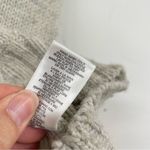 Michael Kors  Grey Cable Knit Womens Short Sleeve Sweater Cardigan L Academia Photo 6