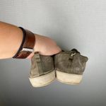 Skechers  |‎ Green Tan Slip On Memory Foam 11 Wide Photo 3