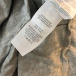 Aerie  Womens Cropped Wrap Tie-Front Short Sleeve Top Tee 100% Cotton Gray XL Photo 3