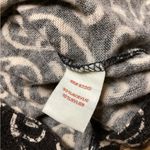 Aryeh knit dress. Cream on black geometric print. Size Medium Photo 6