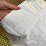 GIOVANNI BEDIN Godet Flared Cotton Mini Dress In White Size 6 Photo 13