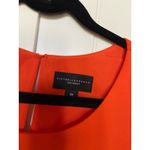 Victoria Beckham x Target Womens Top Size 3X Orange White Mod Scallop Trim Photo 4