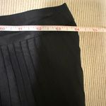 Peter Nygard  Black Pleated Midi Skirt A-Line Size 6 Photo 2