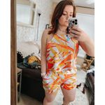 Pink Lily Colorful romper   Photo 1