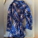 Morgan Lane  x fabfitfun blue floral Allie robe‎ NWT Size S/M Photo 3