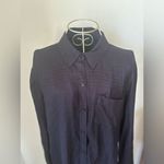 Rails  Bianca plaid button down shirt dress charcoal shadow size small Photo 7