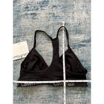 Calvin Klein NWT! Black Racerback Bralette Small Photo 4