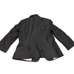 Ann Taylor  Women's Dark Gray‎ Blazer Size 4 Workwear Suit Jacket Photo 3