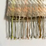 Madewell  Barwell Plaid Oversized Scarf in Ashen Silver New $65 Photo 2