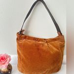 Fossil UNC Carolina Tar Heels corduroy purse with leather strap by Photo 1