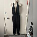 Lulus Women  Classic Black Halter Jumpsuit size small Photo 6