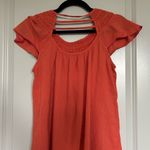 Free People  Coral Short Sleeve Blouse Photo 1