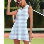 NEW FKEEP Golf Tennis Vwith Shorts Pocket Workout Athletic Dress 2X Blue Size XXL Photo 8