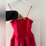 Hutch Red Straplesss High Low Bubble Gown 6 Photo 10