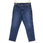 J.CREW High Rise Classic Vintage Jean Women 33 Blue Everyday Work Comfort Travel Photo 1