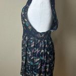Free People RARE Vintage Open Side Scallop Lace Trim Dress - size small Photo 5