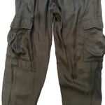 Cinq a Sept Giles Cargo Silky High Rise Jogger Black Pull On Pant, Sz XS Photo 6