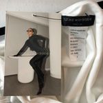 Naked Wardrobe Womens Smooth Side Crop Top Asymmetric One Shoulder White L Photo 4