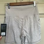 Zobha  Biker Shorts Beige High-Waisted Photo 1