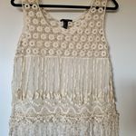 Forever 21 Crochet Fringe Tank Top Photo 0