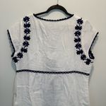 Boden USA Boden Bea linen embroidered dress size 10R Photo 9