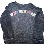 C&C California C & C California Womens Sz XL Weekending Top Pullover Crew Neck Long Sleeve Photo 2