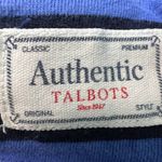 Talbots  Striped Hombre Top Womens 2X Breathable 100% Cotton Stretch 3/4 Sleeve Photo 10