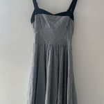 Black Halo  Sybil Bow Back Gingham Dress 12 Photo 2