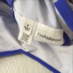 Croft & Barrow Blue Underwire Tankini Top Photo 3